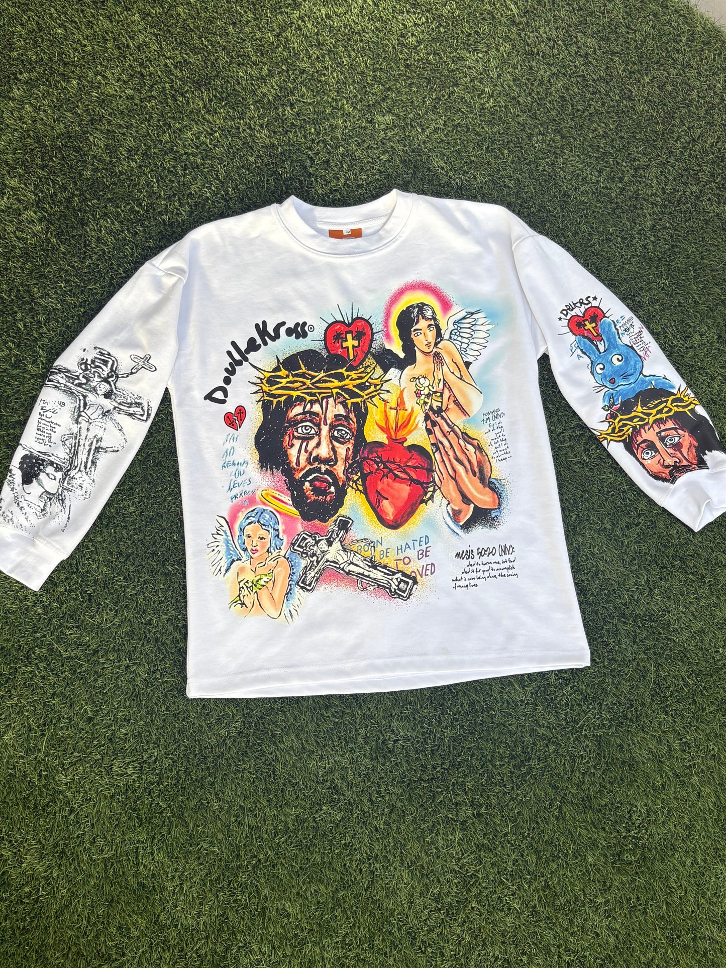 Jesus & the Rabbit Longsleeve Tshirt