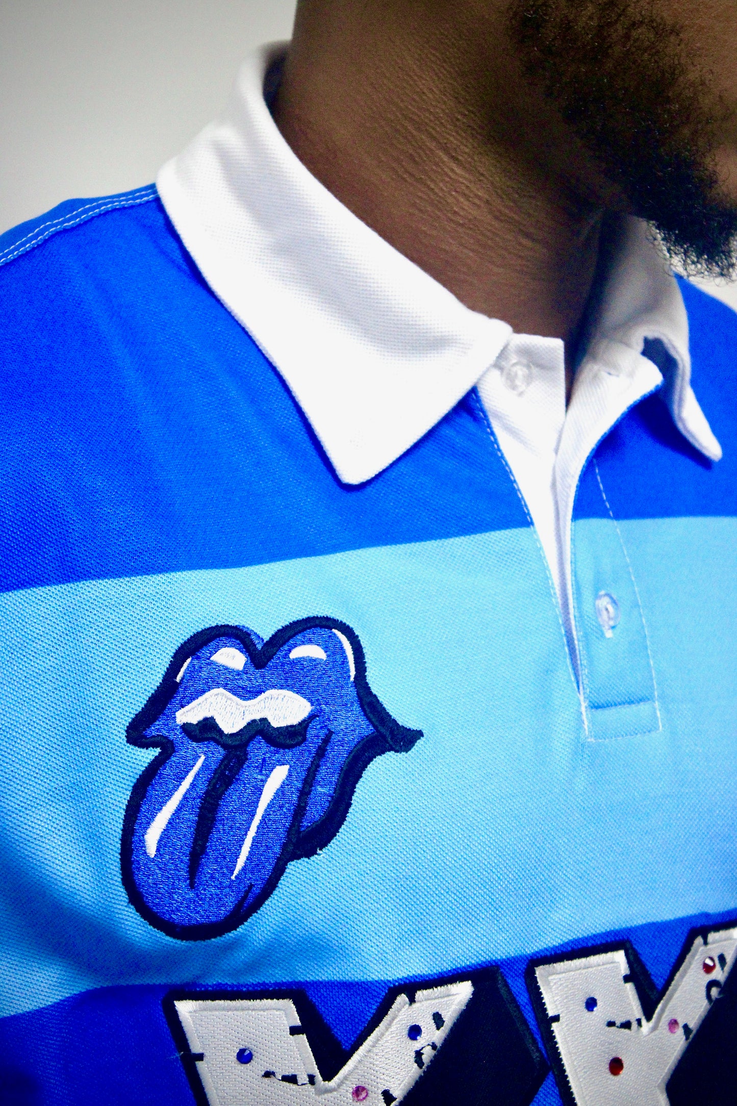 Sex Sells Rugby Polo Longsleeve Blue